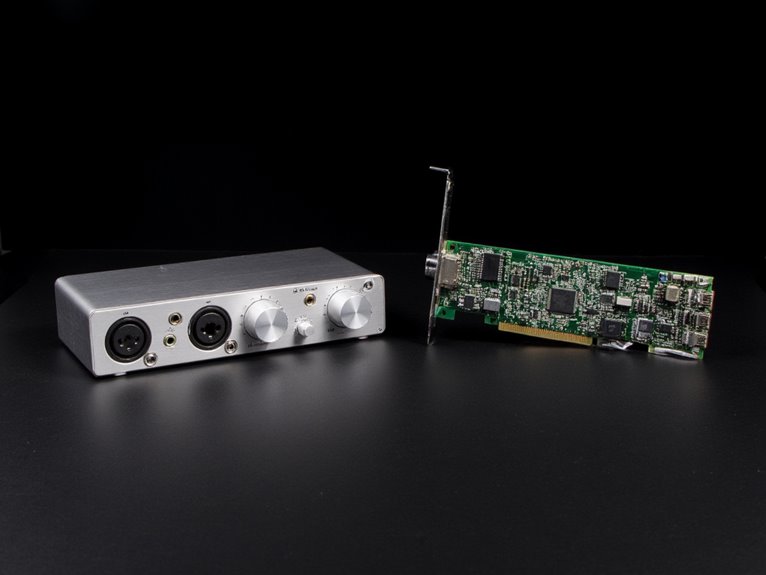 superior audio interface preamps