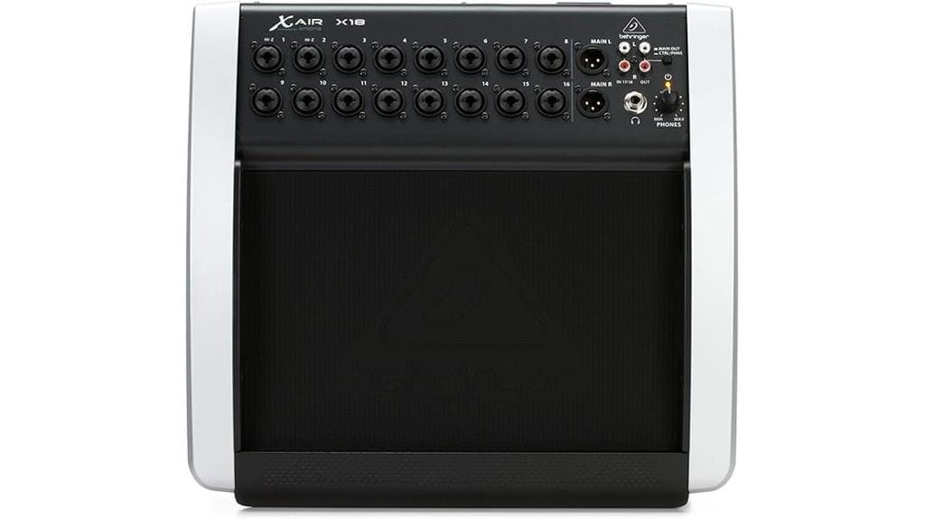 tablet controlled digital mixer