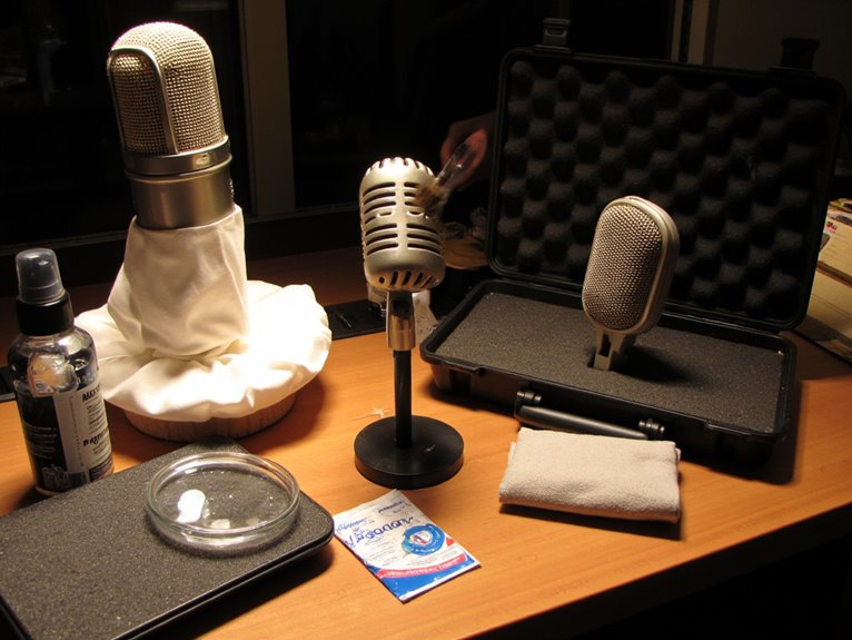 tailored microphone maintenance strategies