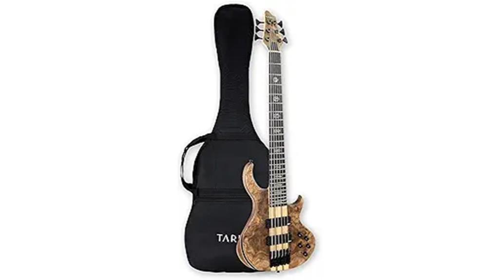 tario six string bass guitar