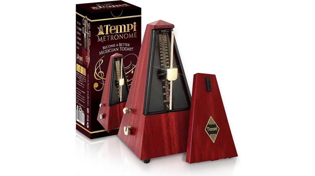 teak grain metronome design
