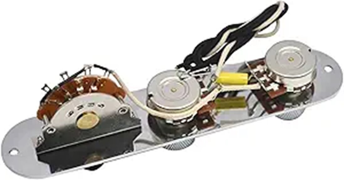 telecaster guitar control plate