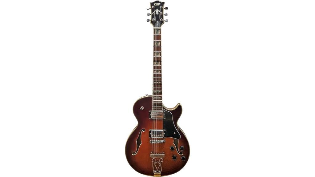 tobacco sunburst electric guitar