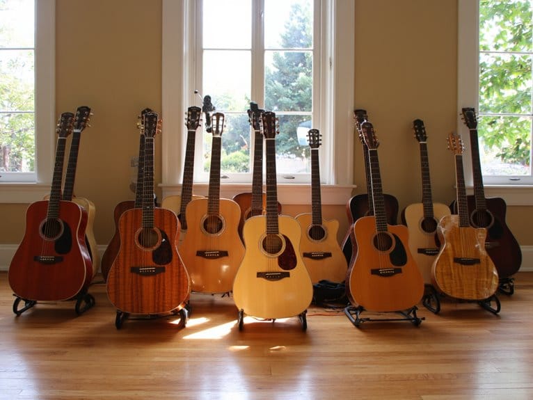 top 1 2 size guitars
