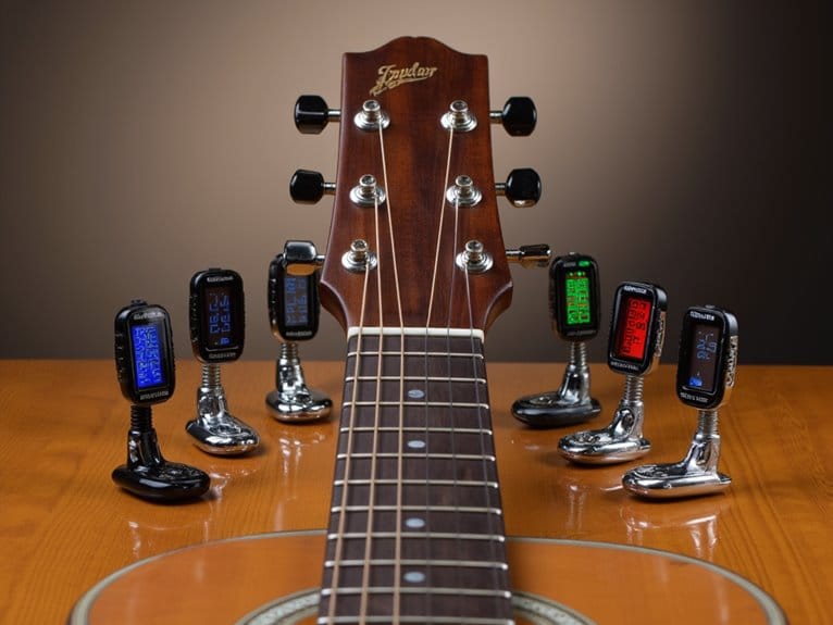 top clip on guitar tuners