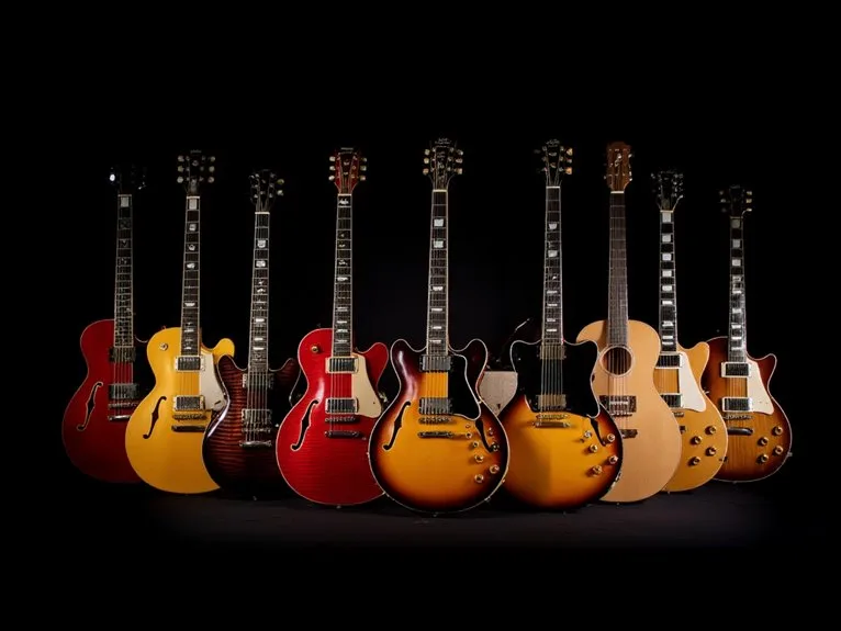 top semi hollow guitars