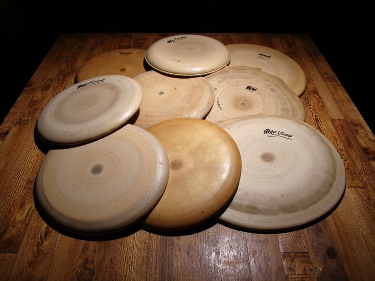 top snare drum heads