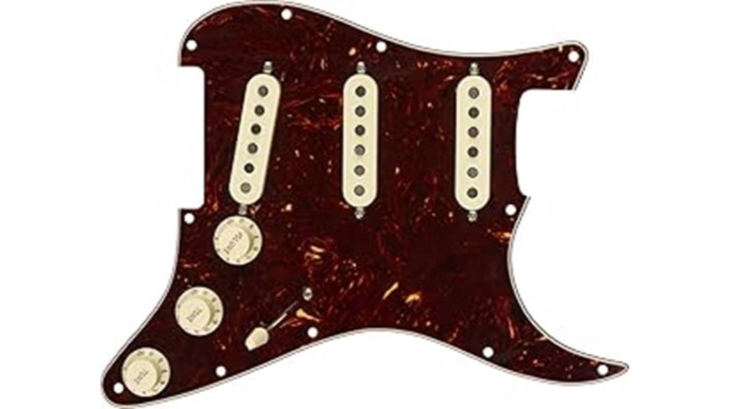 tortoise tex mex pickguard