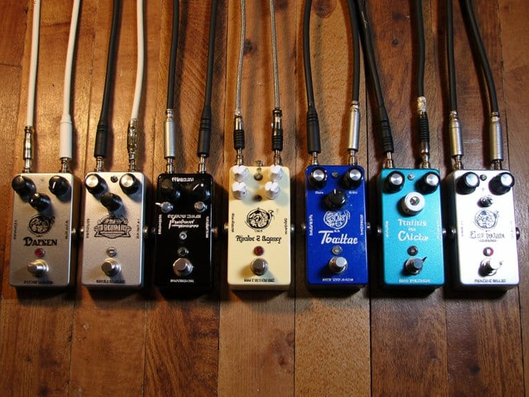 transformative distortion guitar pedals