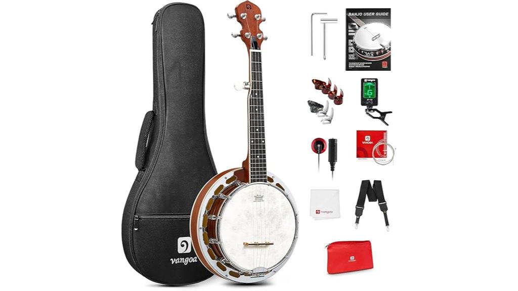travel sized beginner banjo kit