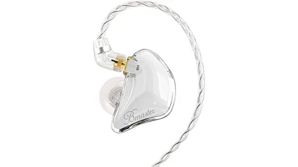 triple driver in ear headphones