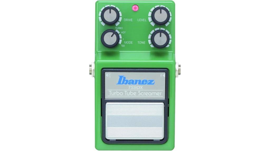 turbo tube screamer overdrive pedal