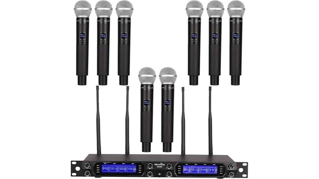 uhf cordless handheld microphones