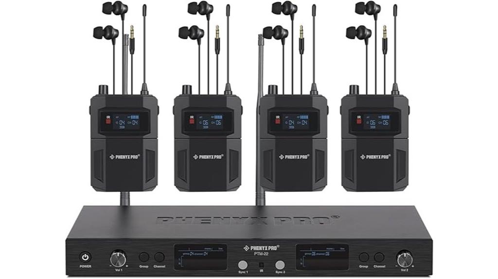 uhf wireless in ear monitors