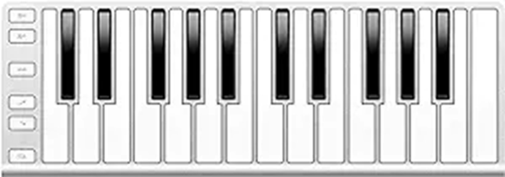ultra thin velocity sensitive keyboard