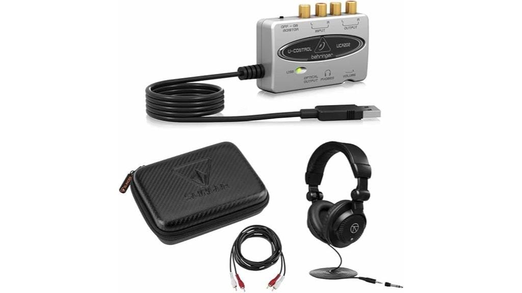 usb audio interface bundle