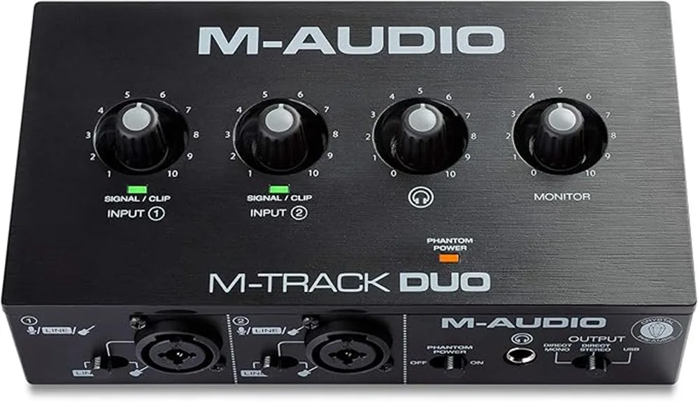 usb audio interface recording