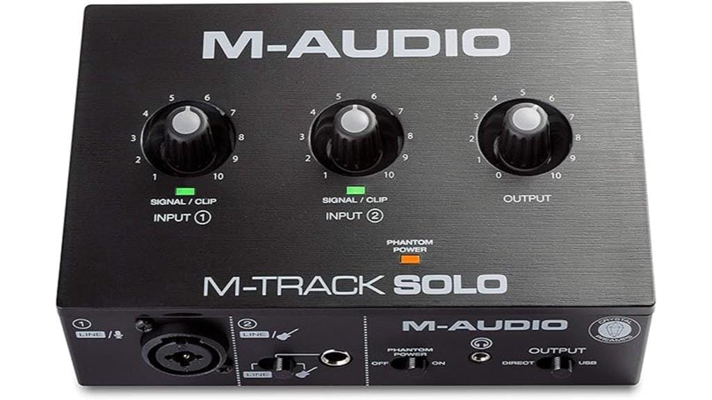 usb audio interface recording