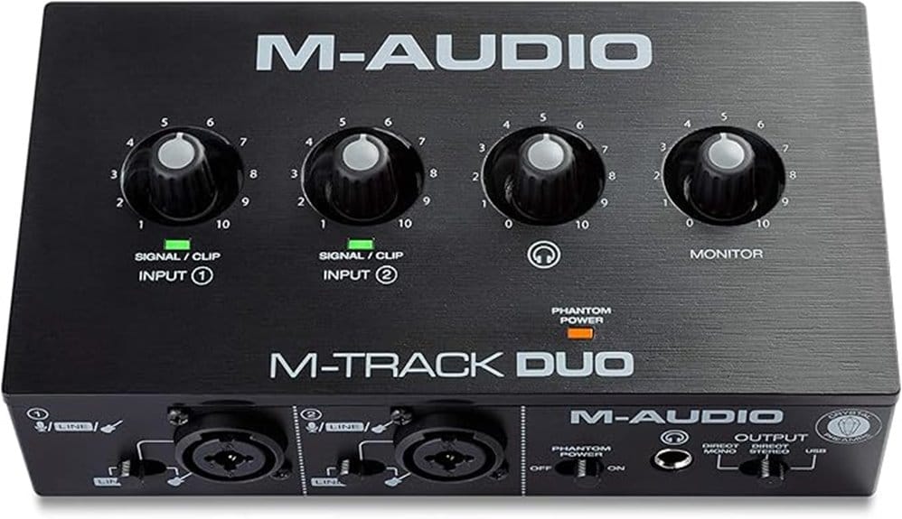 usb audio interface streaming