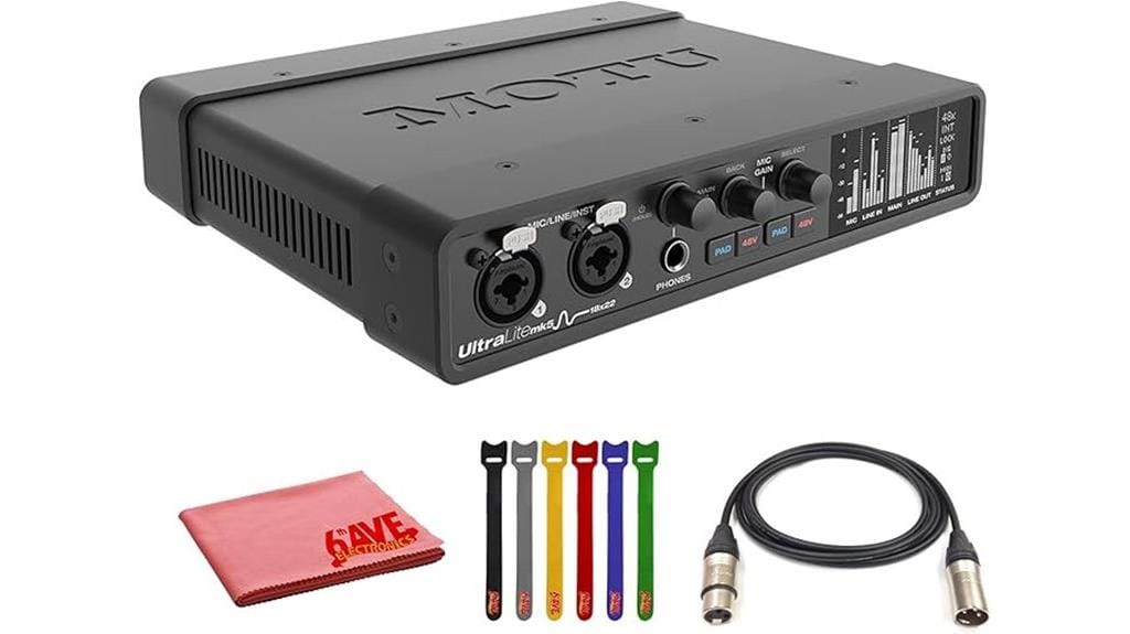 usb c audio interface bundle