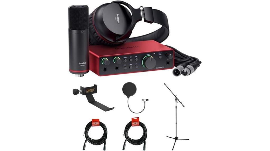usb c audio interface bundle