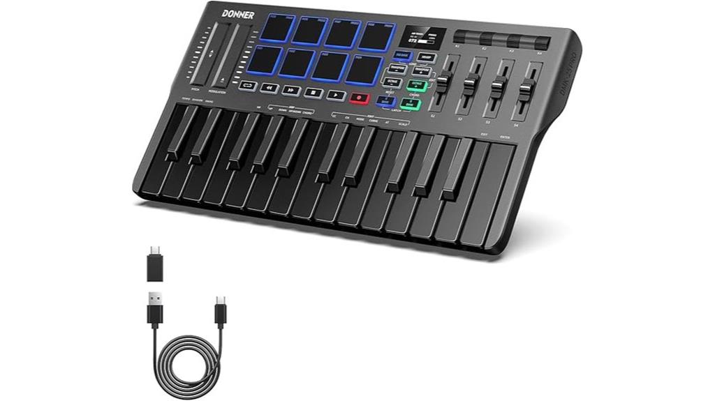 usb c midi keyboard controller