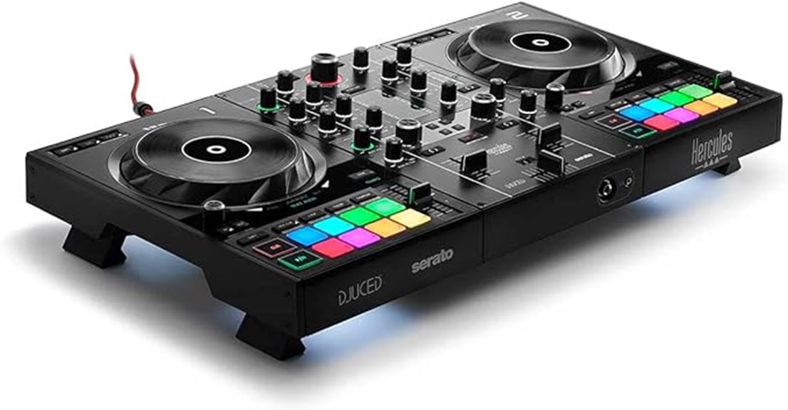 usb dj controller for mixing