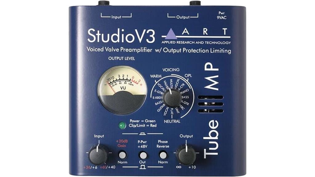 variable valve tube preamp