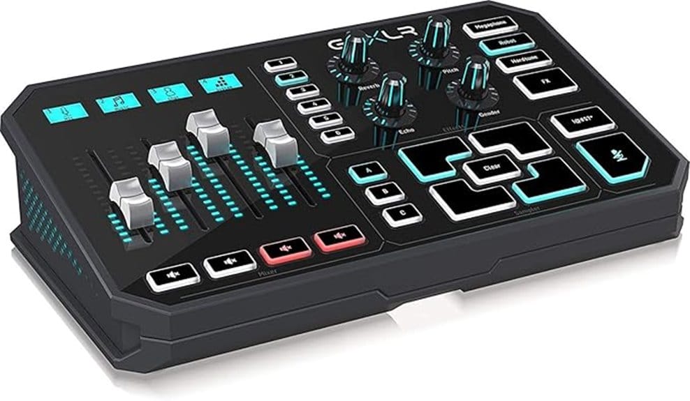 versatile broadcasting audio mixer