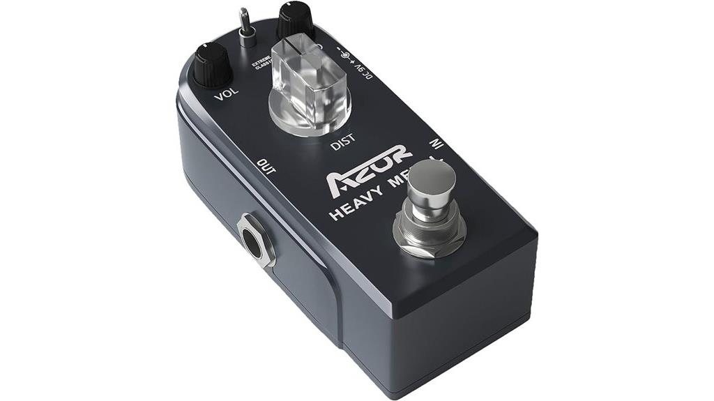 versatile distortion guitar pedal