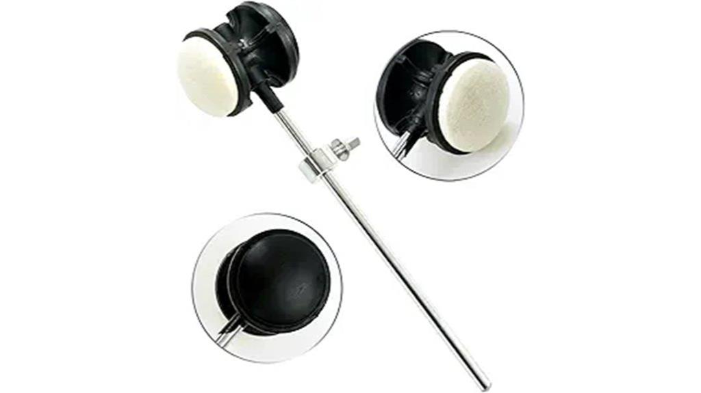 versatile drum beater heads