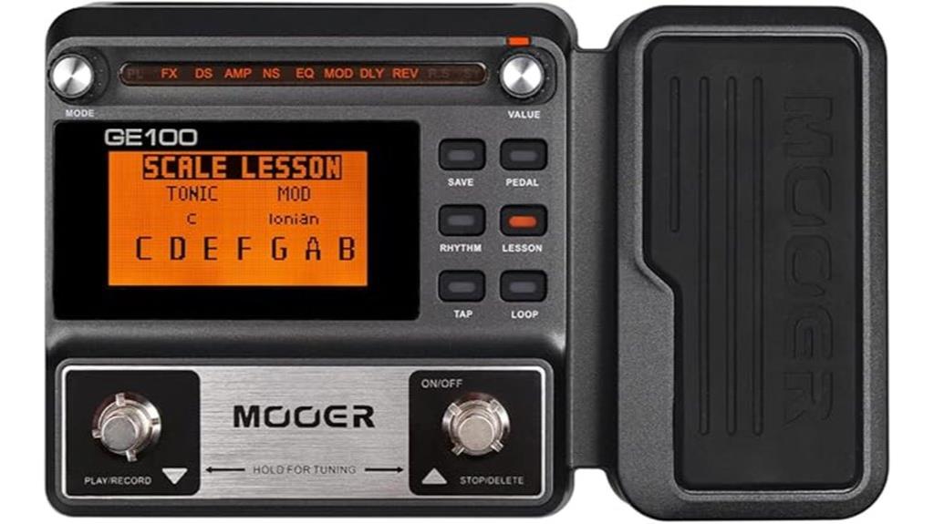versatile guitar effect pedal