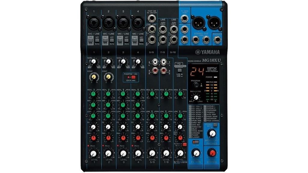 versatile mixer with effects