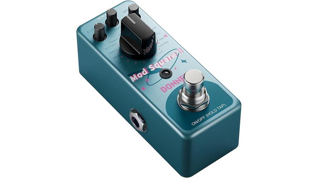 versatile modulation effects pedal