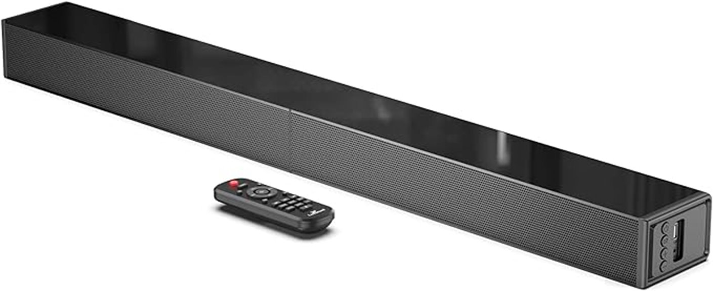 versatile sound bar connectivity