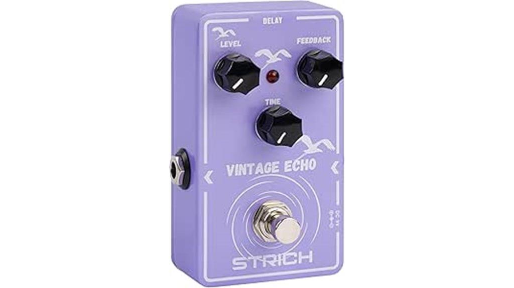 vintage analog delay pedal