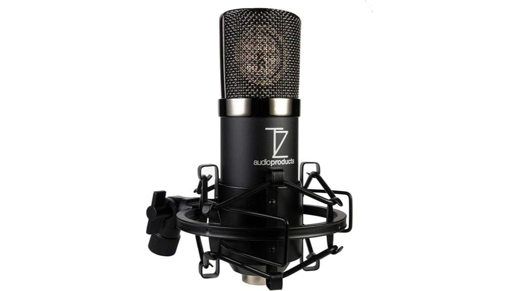 vintage large diaphragm cardioid microphone
