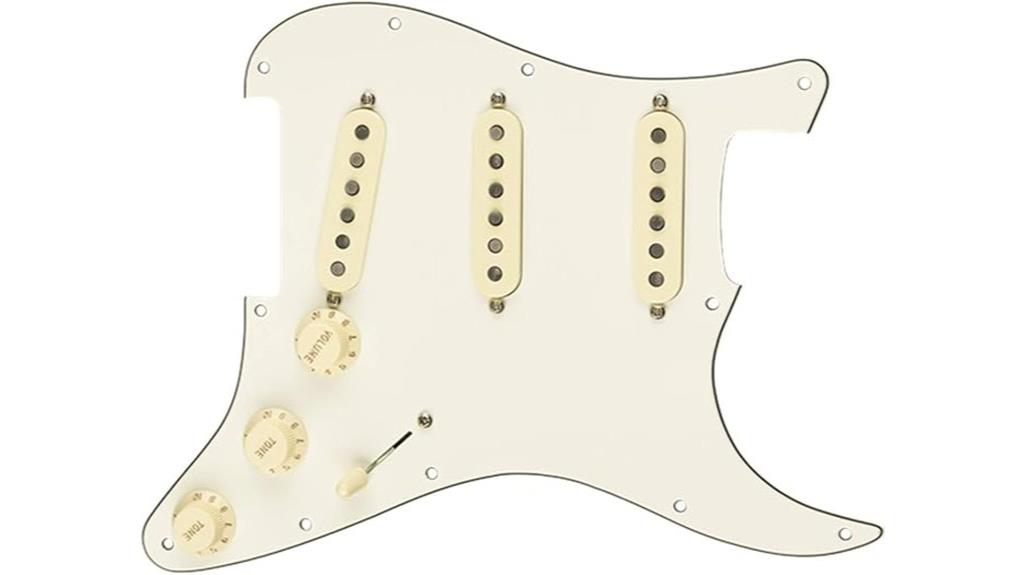 vintage noiseless strat pickguard