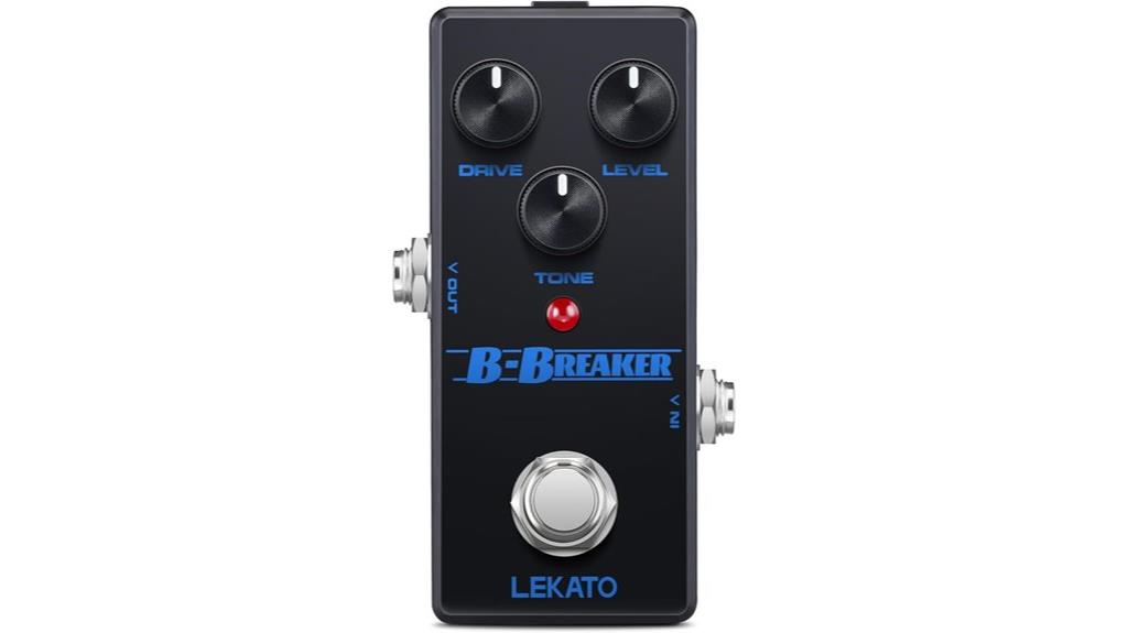 vintage overdrive guitar pedal