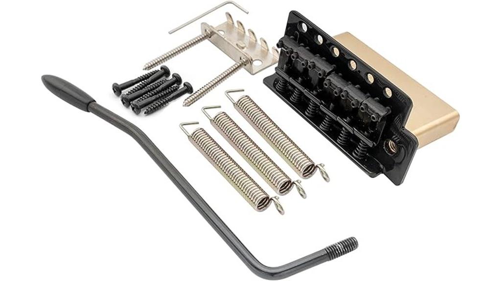 vintage tremolo bridge black