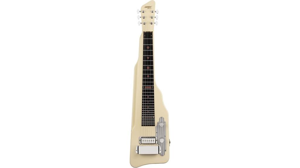 vintage white lap steel