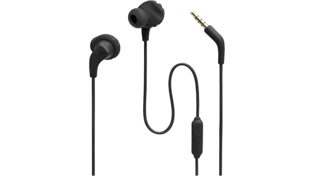 waterproof sports in ear headphones