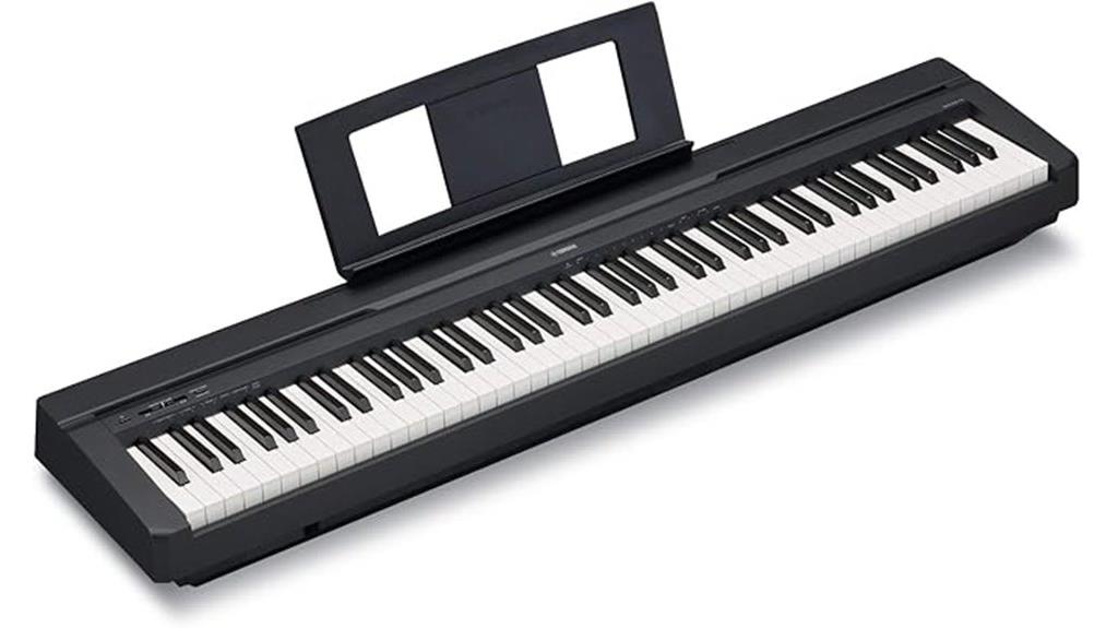 weighted action digital piano