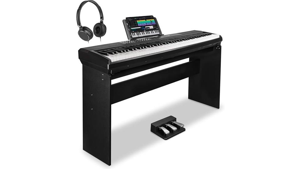 weighted digital piano bundle