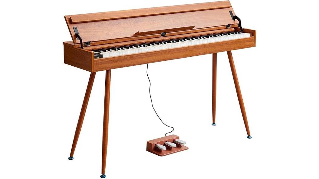 weighted hammer action digital piano