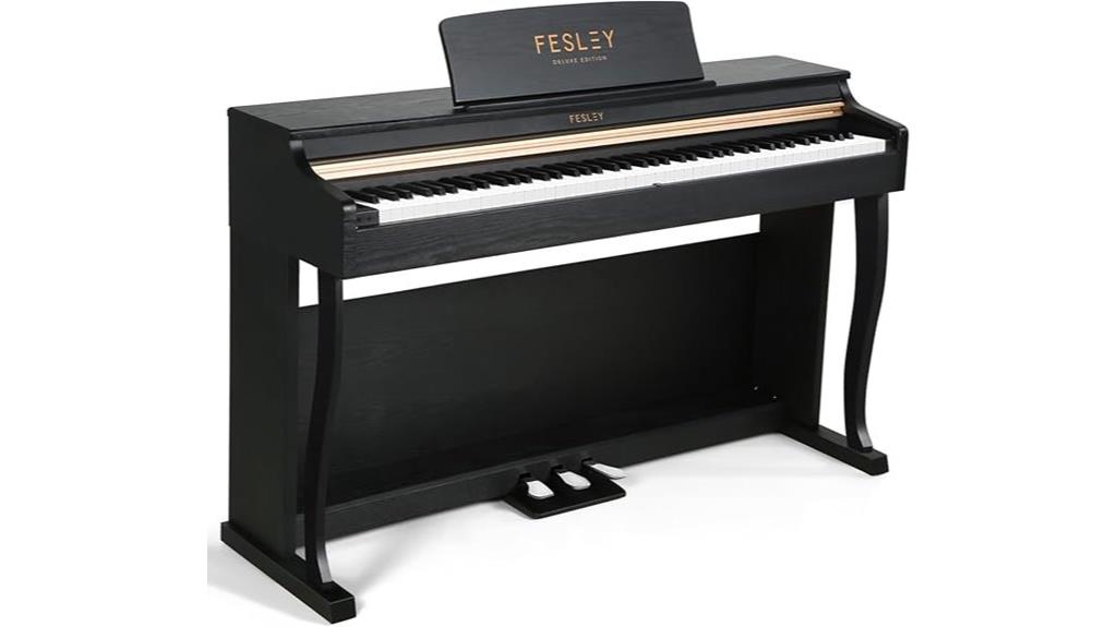 weighted hammer action keys