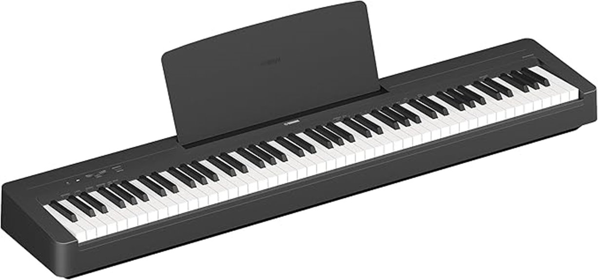 weighted keys digital piano