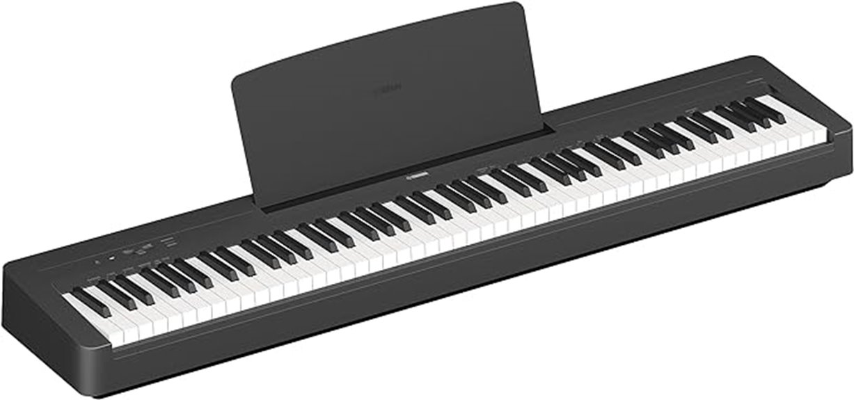 weighted keys digital piano