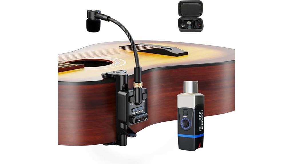 wireless acoustic guitar system