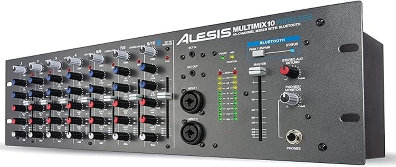 wireless bluetooth audio mixer